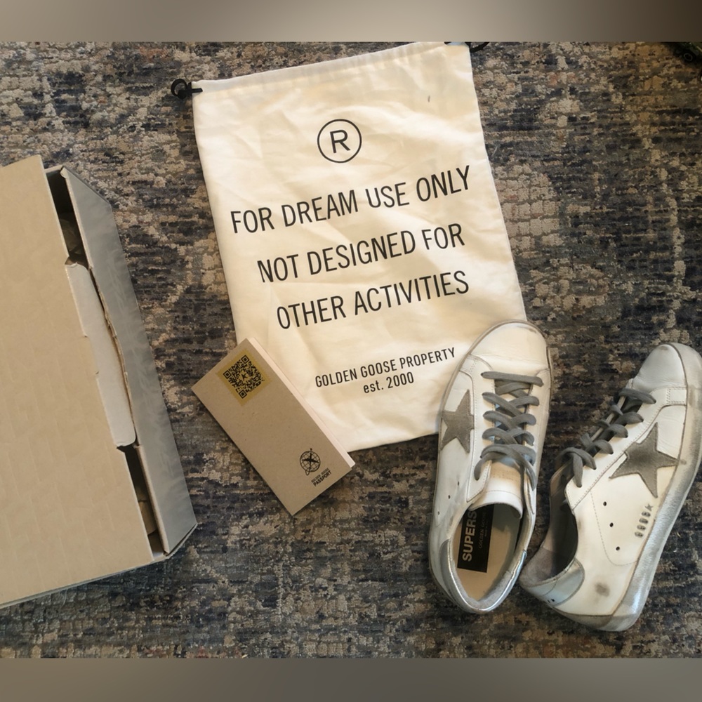 Golden goose superstar sneakers size 39